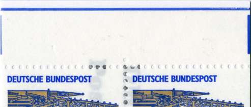 MH 29b ** A 50mm, NH mit blauer Randleiste