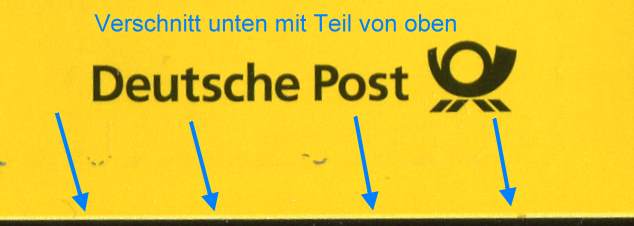 FB057 ** Verchnitt von oben ist unten sichtbar **