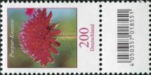 2,00€, Mi.Nr.3556 **  200er Rolle SZ1 mit 2 stellig gerader Nr. Typ 2, EAN Code A