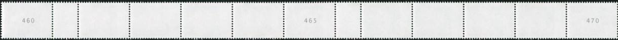 0,05€, Mi.Nr.3296 **  500er Rolle 11er Streifen 2x EAN Code B, Nr. Typ 2, 3-3-3stellig Nr, g-u-g