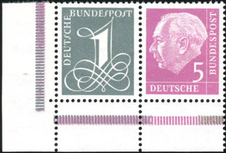 Bund ZDR ER 5.3, W17 YII.2 ** Eckrand unten links