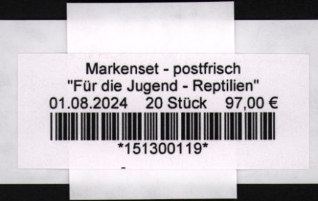 MH 129 Verpackungslabel