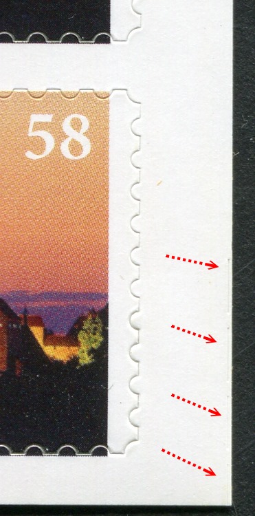 FB025 ** Schnittmarkierung DS + MS, re, u, Stanze