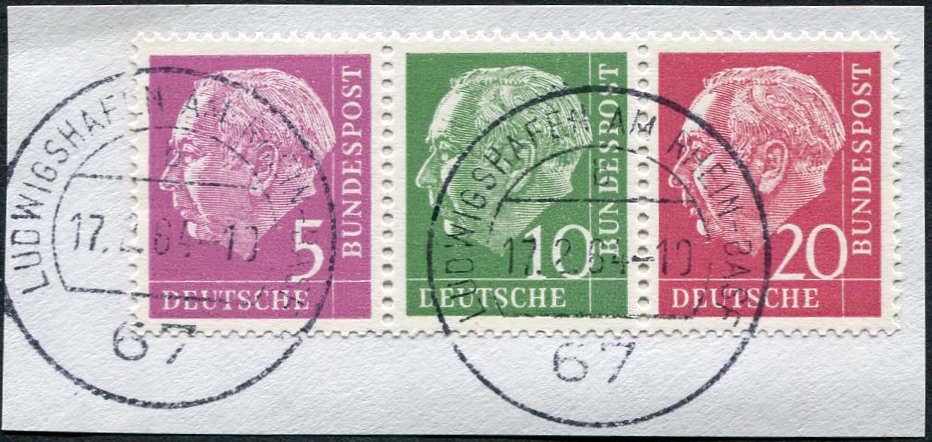 Bund ZDR W20 YI gestempelt