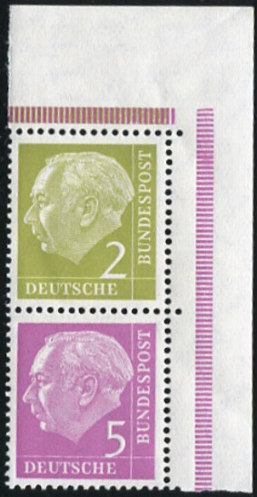 Bund ZDR ER3.2, S17.1 ** Eckrand oben rechts