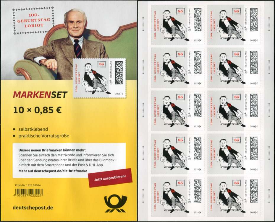 FB 131 ** mit DMC Code, Produkt Nr. 1523 02024,  Druck Enschedé