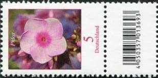 0,05€, Mi.Nr.3296 **  200er Rolle SZ1 mit 1 stelliger Nr. ungerade, EAN Code A