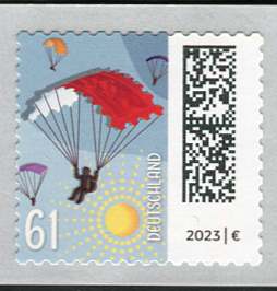 0,61€, Mi.Nr.3744 **, Einzelmarke ohne Nr., 500er Rolle