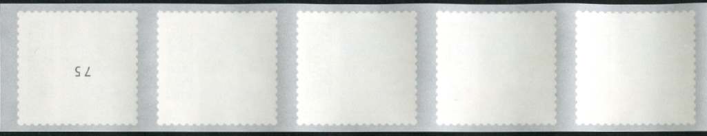 0,85€, Mi.Nr.3652 III **, 5er Streifen Nr., 2stellig ungerade, kopfstehend, 100/500/5000er Rolle