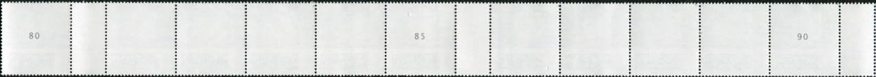0,20€, Mi.Nr.3861 **  11er Streifen 3x EAN Code, 2-stellig Nr.