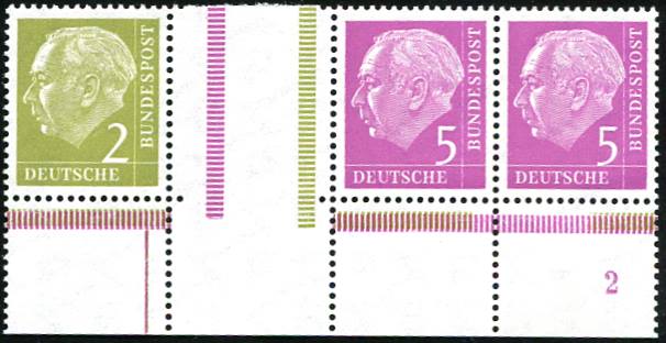Bund ZDR WZ 11 ** Unterrand +FN 2