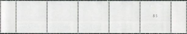 0,10€, Mi.Nr.3723 II ** ,5er Streifen mit 2stelliger Nr. ungerade, 2x EAN Code
