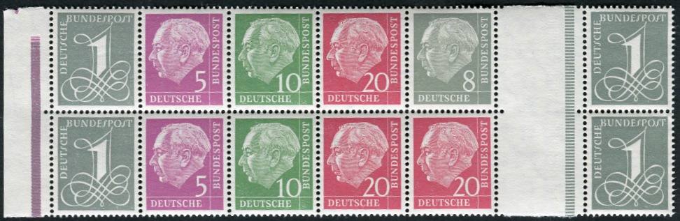 H-Blatt 8yI ** RLV V mit WZ 15aII + 16aII