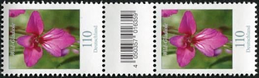 1,10€, Mi.Nr.3471 **  200er Rolle SZ2 mit 2 stelliger Nr. gerade, EAN Code B, Nr. Typ 2