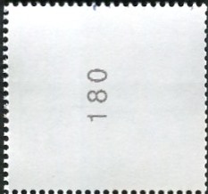 1,10€, Mi.Nr.3671 II ** 2. Auflage, SZ1 mit 3stelliger gerader Nr.