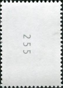 1,55€, Mi.Nr.3472 **  500er Rolle, EAN Code A, Nr. Type 2, SZ1 mit 3 stelliger Nr. ungerade