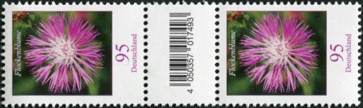 0,95€, Mi.Nr.3470 **  500er Rolle SZ2 mit 2 stelliger Nr. gerade, EAN Code B, Nr. Typ 2