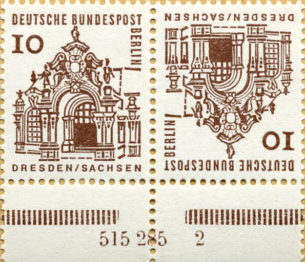 Berlin Zdr K4b ** Unterrand dgz, HAN 515 285 2