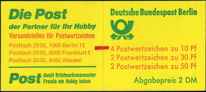 MH 11o ** mit ZB