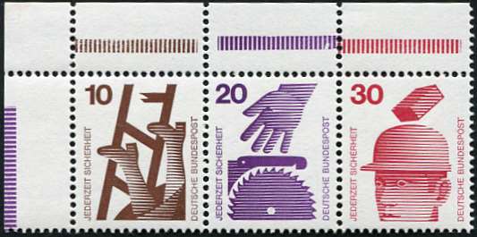 Bund ZDR ER W39.1 ** Eckrand oben links