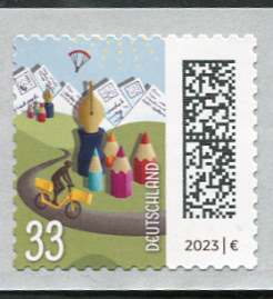 0,33€, Mi.Nr.3741 **, Einzelmarke ohne Nr., 5000er Rolle