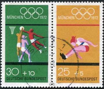 Bund ZDR W32 gestempelt