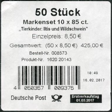 FB064  Verpackungslabel ohne DHL Code