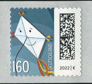 1,60€, Mi.Nr.3654IV ** 100,500,5000er Rolle Einzelmarke ohne Nr