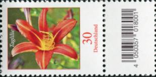 0,30€, Mi.Nr.3509 **  100er Rolle SZ1 mit EAN Code B, 2 stelliger ungerader Nr. Typ 1