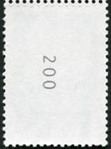 0,05€, Mi.Nr.3296 **  200er Rolle RA 1, Nr Typ 2