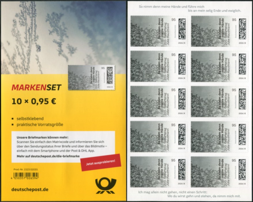 FB 156 ** mit DMC Code, Produkt Nr. 1523 02035,  Druck Bagel