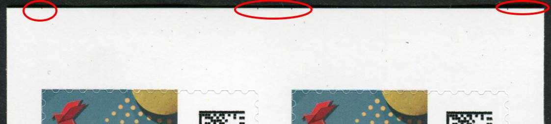 FB 114aI a ** mit DMC Code + Markierungsstriche oben,  Druck Bagel