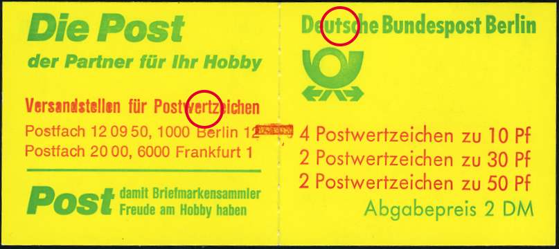 MH 11de ** m ZB tiefst gepr. Schmidl