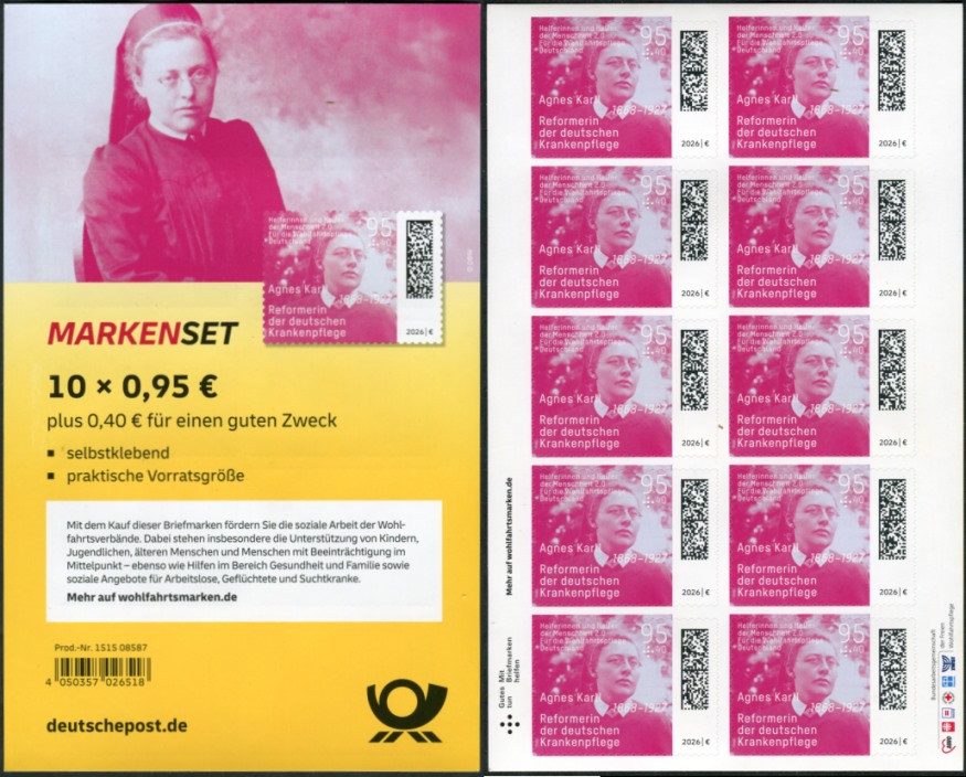 FB 153 ** mit DMC Code, Produkt Nr. 1515 08587,  Druck RJE