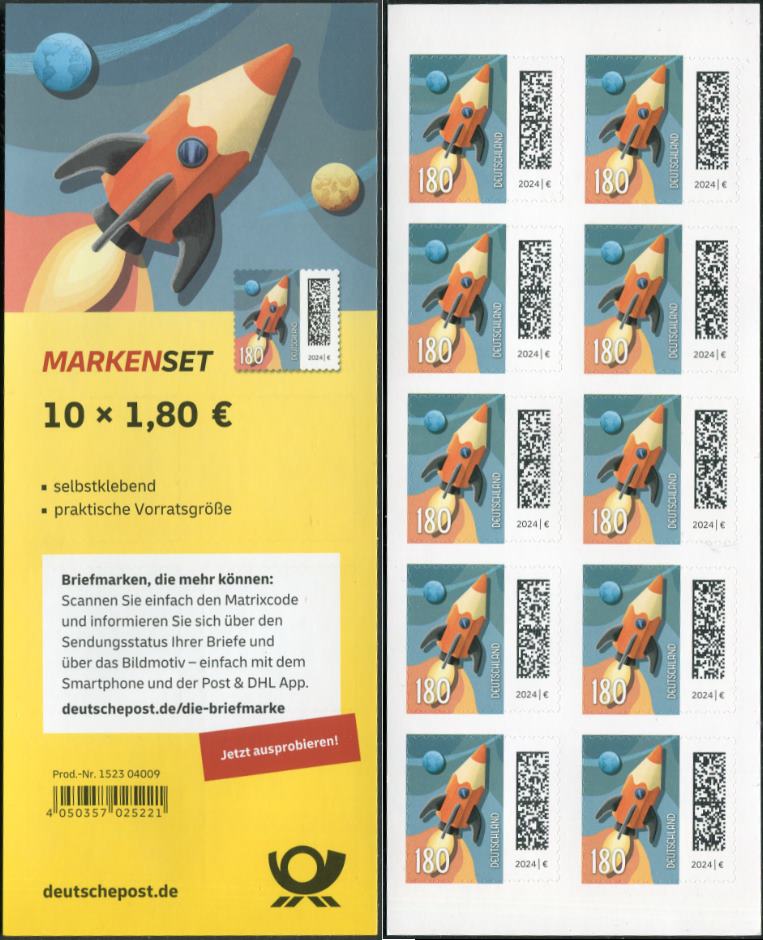 FB 143 I ** mit DMC Code, Produkt Nr. 1523 04009,  Druck  GDL