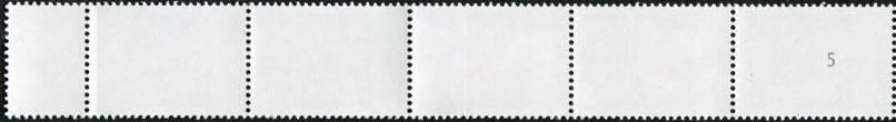 1,90€, Mi.Nr.3474 ** 100er Rolle RE 5er Streifen, 1x EAN Code B; Nr Type 2