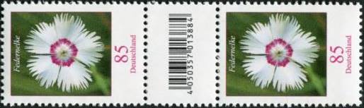 0,85€, Mi.Nr.3116 **  500er Rolle SZ2 mit 1 stelliger Nr. ungerade, EAN Code A