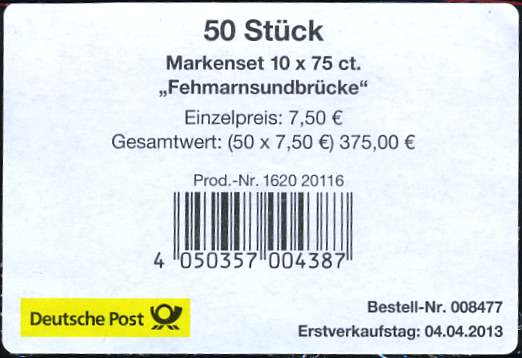 FB029 Verpackungslabel