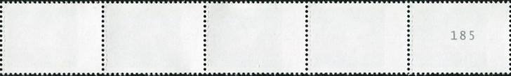 2,00€, Mi.Nr.3556 **  200er Rolle 5er Streifen ohne EAN Code, 3stellig ungerader Nr. Typ 2