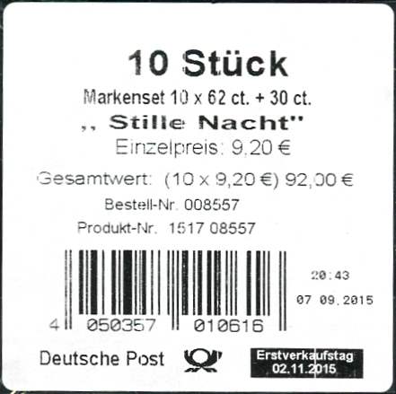 MH 102 Verpackungslabel