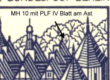 MH 10ba ** mit PLF IV