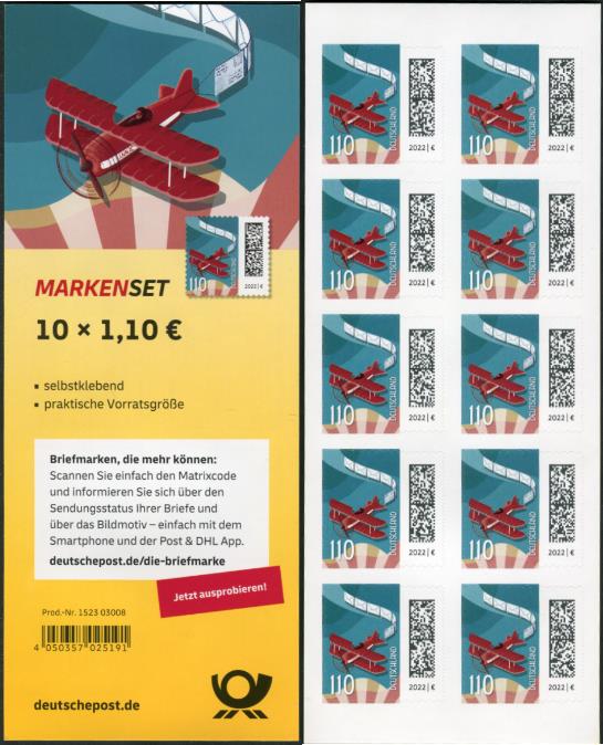 FB 144II ** mit DMC Code, Produkt Nr. 1523 03008,  Druck Enschdé