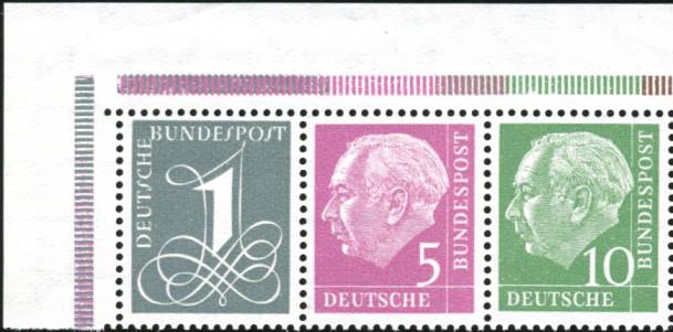 Bund ZDR ER W18 YII.1 ** Eckrand oben links