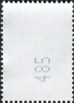 0,70€, Mi.Nr.3189 ** 500er Rolle Einzelmarke mit 3 stelliger Nr. ungerade