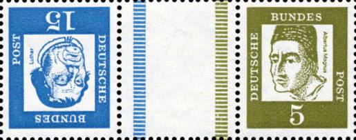 Bund ZDR KZ 2.1 ** Strl durchgehend