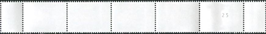 0,60€, Mi.Nr.3468 **  500er Rolle 5er Streifen 2x EAN Code A ,Nr. Typ 2, 2stellig ungerade Nr