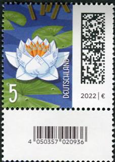0,05€, Mi.Nr.3644 I **  SZ1 mit 2 stelliger Nr. ungerade, EAN Code