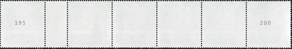 0,20€, Mi.Nr.3861 ** 200er Rolle, RA 6, 1x EAN Code, Druck Bundesdruckerei