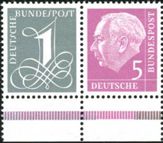 Bund ZDR W17 YII ** Unterrand