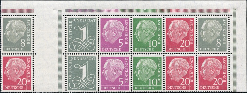 H-Blatt 8YI, RLV II mit ER rechts oben mit WZ 15aII +16aII